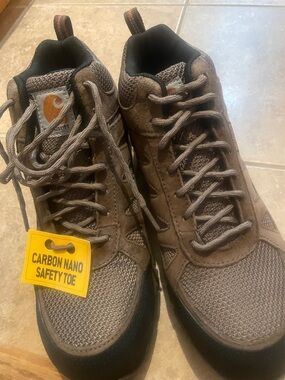 Carhartt Brown Women's Lightweight Waterproof Work Hiker Boots SIZE 9